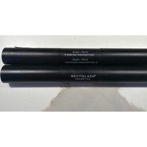 2 PACK OF Brand new Revitalash Mascara Black Double End Volume Set Primer No Box